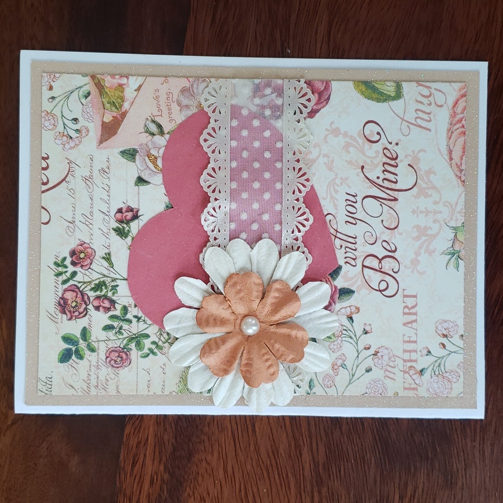HANDMADE Valentine's Day Card Trio Romantic and Refined - Picture 7 of 15